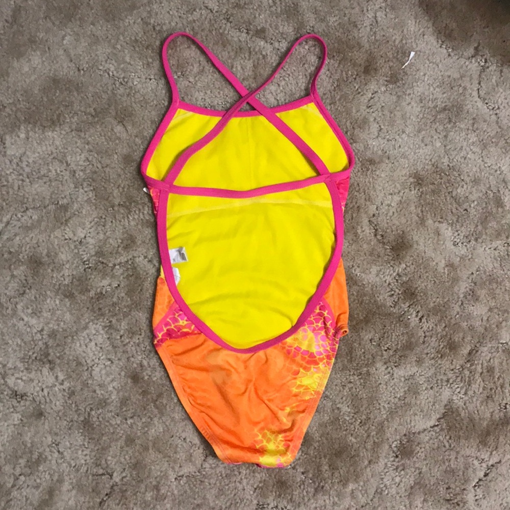 dolfin thin strap practice suit